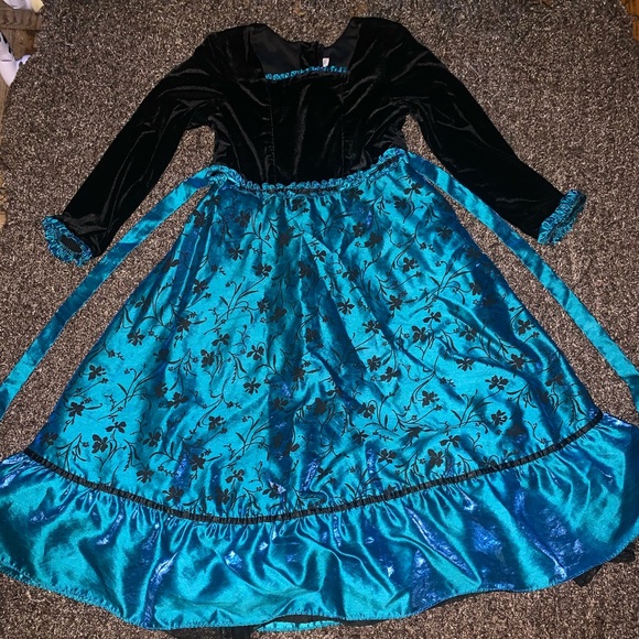 Joan michelle gorgeous velvet dress size 8 - Picture 1 of 8